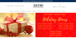 Desktop Screenshot of adlersjewelers.com